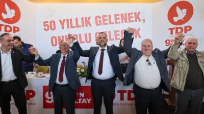 TDP’nin 9. Olağan Kurultayı’nda Zeki Çeler yeniden genel başkan seçildi.